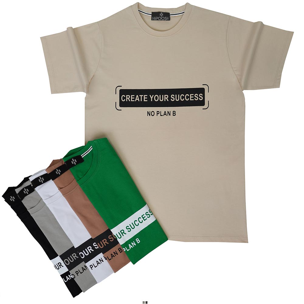 تیشرت طرح CREATE YOUR SUCCESS